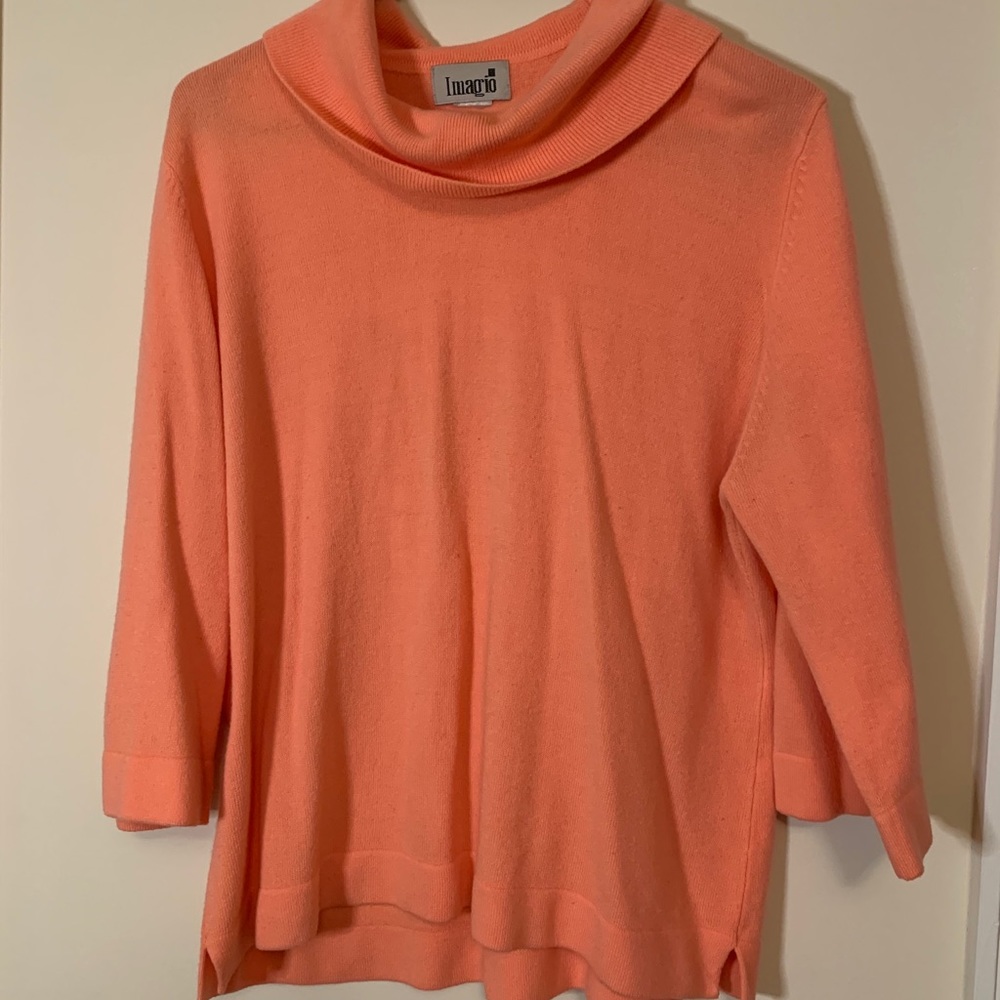 Coral sweater